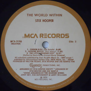 Stix Hooper* : The World Within (LP, Album, Gat)