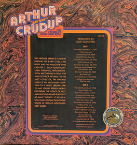 Arthur "Big Boy" Crudup : The Father Of Rock And Roll (LP, Comp, Mono)