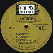 Laden Sie das Bild in den Galerie-Viewer, Sol Kaplan : The Victors - Original Soundtrack Recording (LP, Album, Mono)
