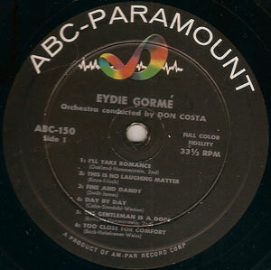 Eydie Gormé : Eydie Gormé (LP, Album, Mono)