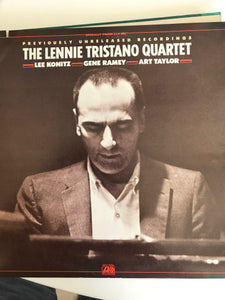 The Lennie Tristano Quartet* : The Lennie Tristano Quartet (2xLP, Album, AR)