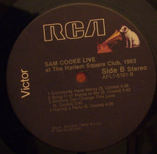 Laden Sie das Bild in den Galerie-Viewer, Sam Cooke : Live At The Harlem Square Club, 1963 (LP, Album)
