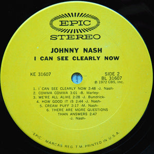 Johnny Nash : I Can See Clearly Now (LP, Album, Ter)