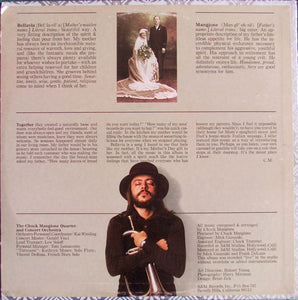 Chuck Mangione : Bellavia (LP, Album, Ter)