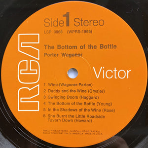 Porter Wagoner : The Bottom Of The Bottle (LP, Album, RP, Ind)