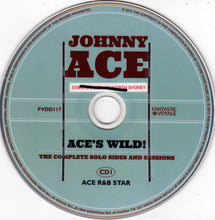 Laden Sie das Bild in den Galerie-Viewer, Johnny Ace : Ace&#39;s Wild: The Complete Solo Sides And Sessions (2xCD, Comp, Dig)
