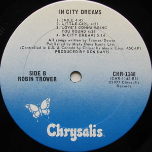 Robin Trower : In City Dreams (LP, Album, San)