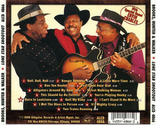 Laden Sie das Bild in den Galerie-Viewer, Lonnie Brooks ★ Long John Hunter ★ Phillip Walker : Lone Star Shootout (CD, Album)
