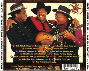 Lonnie Brooks ★ Long John Hunter ★ Phillip Walker : Lone Star Shootout (CD, Album)