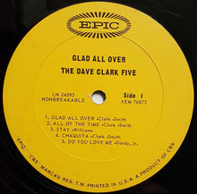 Laden Sie das Bild in den Galerie-Viewer, The Dave Clark Five : Glad All Over (LP, Mono)
