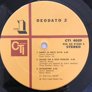 Deodato* : Deodato 2 (LP, Album, San)