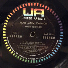 Load image into Gallery viewer, Marv Johnson : More Marv Johnson (LP, Album)
