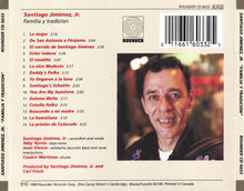 Laden Sie das Bild in den Galerie-Viewer, Santiago Jimenez, Jr. : Familia Y Tradicion (CD, Album)
