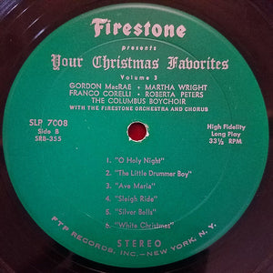 Various : Your Christmas Favorites Volume 3 (LP, Los)