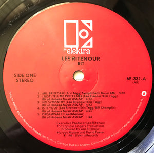 Lee Ritenour : Rit (LP, Album, AR )