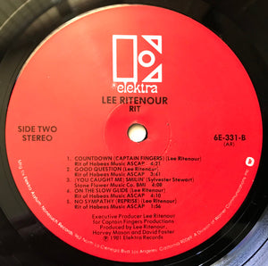Lee Ritenour : Rit (LP, Album, AR )