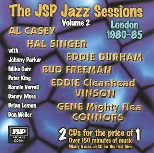 Various : The JSP Jazz Sessions London 1980-85 Volume 2 (2xCD, Comp)