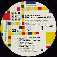 Laden Sie das Bild in den Galerie-Viewer, Tania Maria : The Lady From Brazil (LP, Album)
