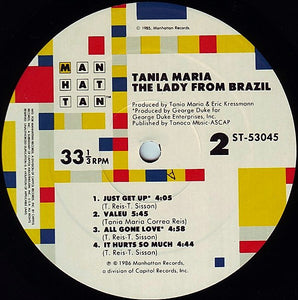 Tania Maria : The Lady From Brazil (LP, Album)