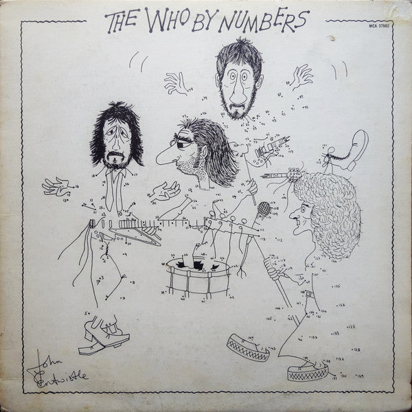 The Who : The Who By Numbers (LP, Album, RE, Pin)