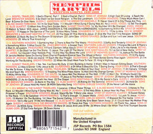 Various : Memphis Marvels (Memphis Gospel 1927-1960) (4xCD, Comp)