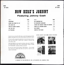 Charger l&#39;image dans la galerie, Johnny Cash : Now Here&#39;s Johnny Cash (LP, Album, Mon)
