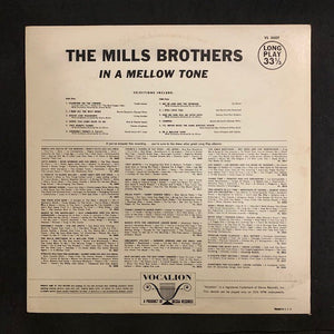 The Mills Brothers : In A Mellow Tone (LP, Album, Mono, Glo)