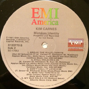 Kim Carnes : Mistaken Identity (LP, Album, Club)
