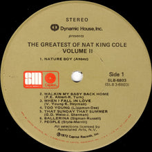 Load image into Gallery viewer, Nat King Cole : The Greatest Of Nat King Cole (2xLP, Album, Comp)
