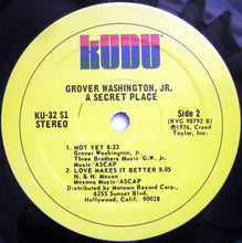 Load image into Gallery viewer, Grover Washington, Jr. : A Secret Place (LP, Album, San)

