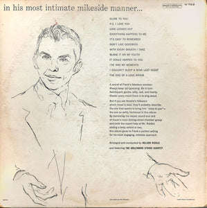 Frank Sinatra : Close To You (LP, Album, Mono)