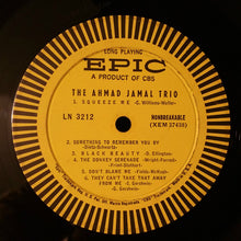 Laden Sie das Bild in den Galerie-Viewer, The Ahmad Jamal Trio* : The Ahmad Jamal Trio (LP, Album, Mono, RE)
