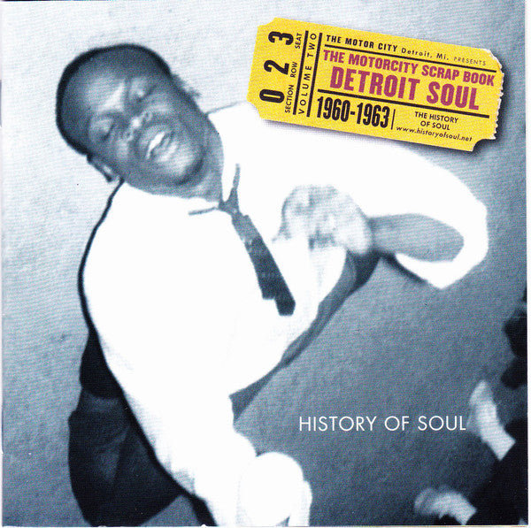 Various : The Motor City Scrap Book - Detroit Soul 1960-1963 (2xCD, Comp)