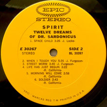 Laden Sie das Bild in den Galerie-Viewer, Spirit (8) : Twelve Dreams Of Dr. Sardonicus (LP, Album, San)
