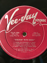 Laden Sie das Bild in den Galerie-Viewer, Jimmy Reed : Rockin&#39; With Reed (LP, Album, Mono)
