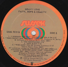 Laden Sie das Bild in den Galerie-Viewer, Faith, Hope &amp; Charity : Heavy Love (LP, Album)
