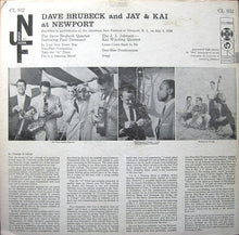 Laden Sie das Bild in den Galerie-Viewer, Dave Brubeck And Jay* &amp; Kai* : At Newport (LP, Mono)
