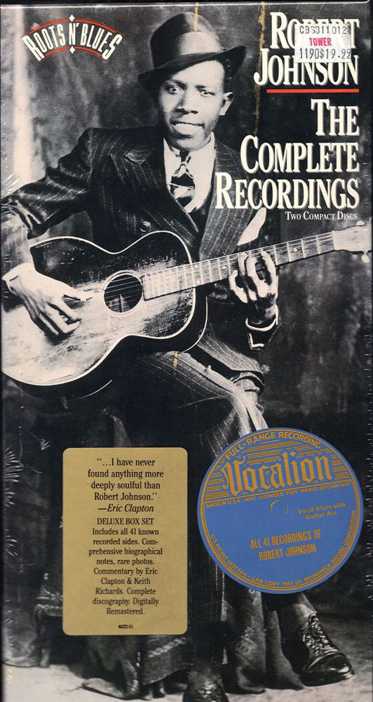 Robert Johnson : The Complete Recordings (2xCD, Comp, Mono, DAD + Box)