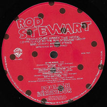 Laden Sie das Bild in den Galerie-Viewer, Rod Stewart : Foolish Behaviour (LP, Album, Jac)
