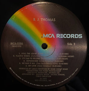 B.J. Thomas : B.J. Thomas (LP, Pin)