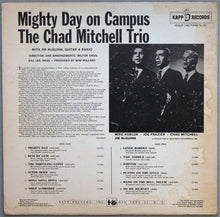Charger l&#39;image dans la galerie, The Chad Mitchell Trio : Mighty Day On Campus (LP, Album, Mono, RP, Pit)
