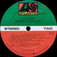 Laden Sie das Bild in den Galerie-Viewer, Les McCann : River High, River Low (LP, Album, Promo)
