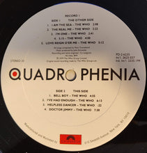 Laden Sie das Bild in den Galerie-Viewer, Various : Quadrophenia (Original Motion Picture Soundtrack From The Who Film) (2xLP, Album, Comp, Club)
