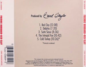 Freddie Hubbard : Red Clay (CD, Album, RE, RM, RP)