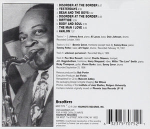 Coleman Hawkins : Bean And The Boys (CD, Album, Mono, RE, RM)