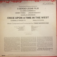 Load image into Gallery viewer, Ennio Morricone : Once Upon A Time In The West (The Original Soundtrack Recording) (LP, Album, Ora)

