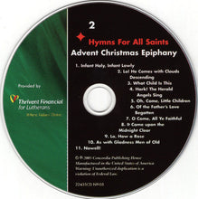 Charger l&#39;image dans la galerie, Unknown Artist : Hymns For All Saints - Advent Christmas Epiphany (2xCD, Dig)
