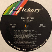 Laden Sie das Bild in den Galerie-Viewer, Roy Acuff : Country Music Hall Of Fame (LP, Comp, Ter)
