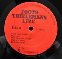 Load image into Gallery viewer, Toots Thielemans : Live (LP, Album)
