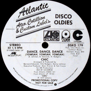 Chic : Everybody Dance / Dance, Dance, Dance (Yowsah, Yowsah, Yowsah) (12", Promo)